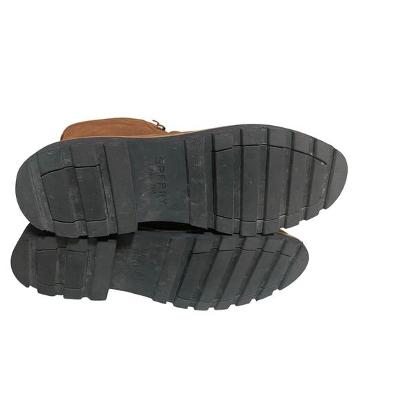 Sperry Women’s Boots STS83838 Brown Leather Lug Size 8.5 - Picture 5 of 8